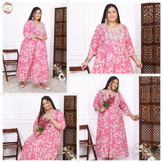 Plus-Size Women’s Ethnic Long Dresses: Perfect for Every Occasion