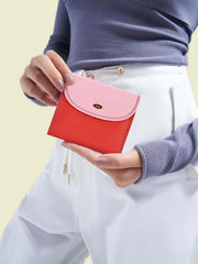 RI2K LONDON Genuine Leather Multicolour Bi Fold Purse