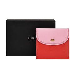 RI2K LONDON Genuine Leather Multicolour Bi Fold Purse