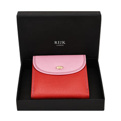 RI2K LONDON Genuine Leather Multicolour Bi Fold Purse