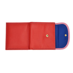RI2K LONDON Genuine Leather Multicolour Bi Fold Purse