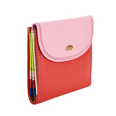 RI2K LONDON Genuine Leather Multicolour Bi Fold Purse