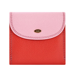 RI2K LONDON Genuine Leather Multicolour Bi Fold Purse
