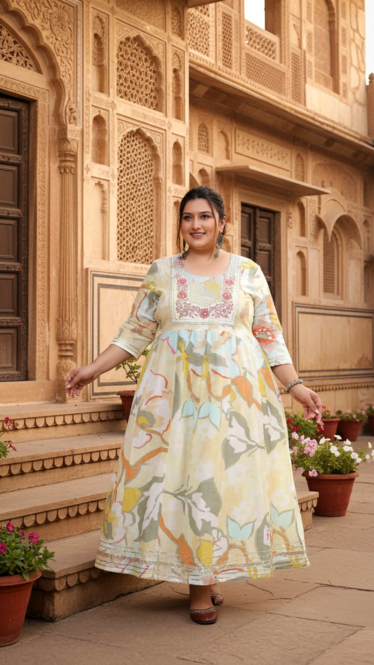 Graceful Glam Plus Size Designer Wear