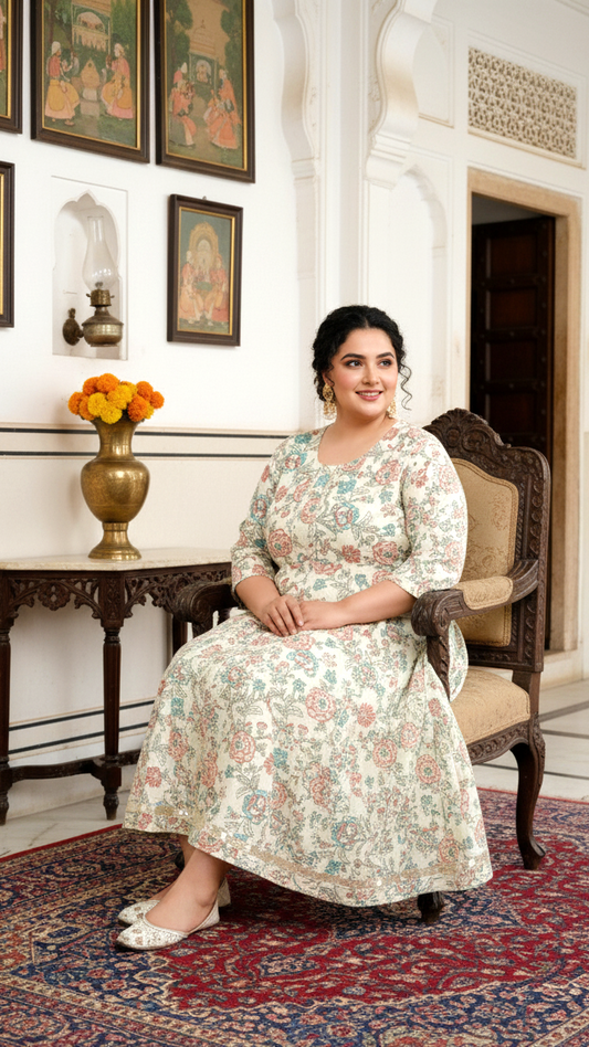 Elegant Plus Size Evening Gown