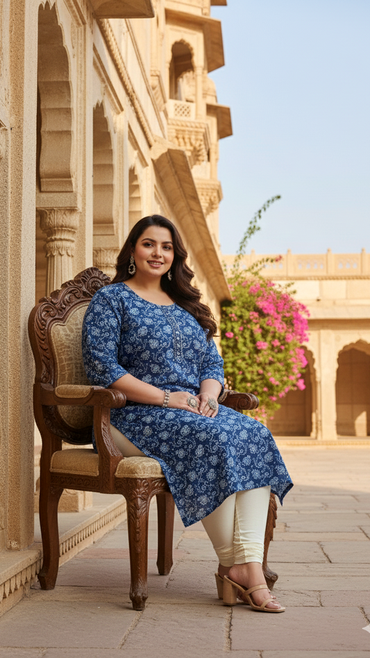 Beautiful Blend Plus Size Kurta