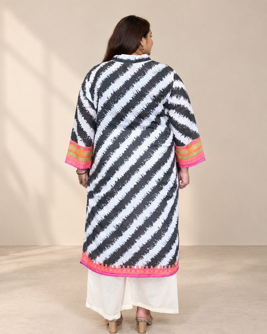 Plus Size  A-Line Kurta