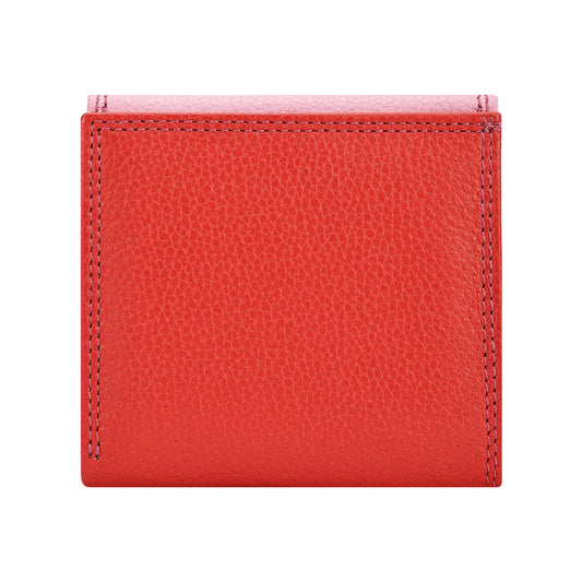 RI2K LONDON Genuine Leather Multicolour Bi Fold Purse