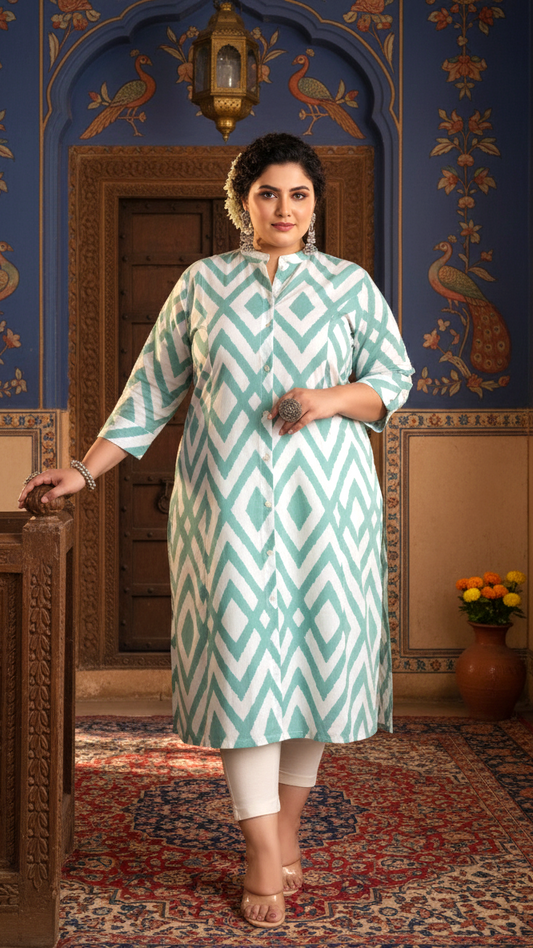 Radiant Look Plus Size Kurta