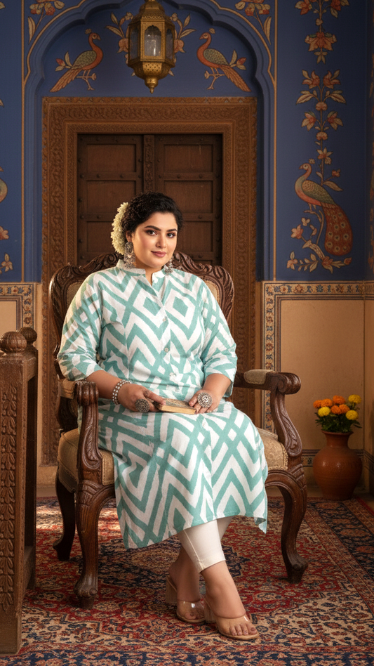 Radiant Look Plus Size Kurta