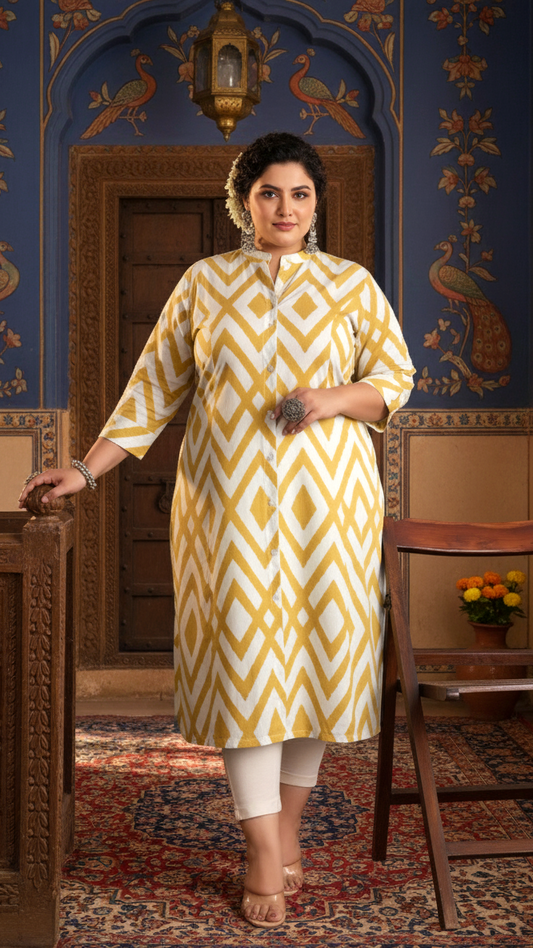 Trendy Vibe Plus Size Kurta