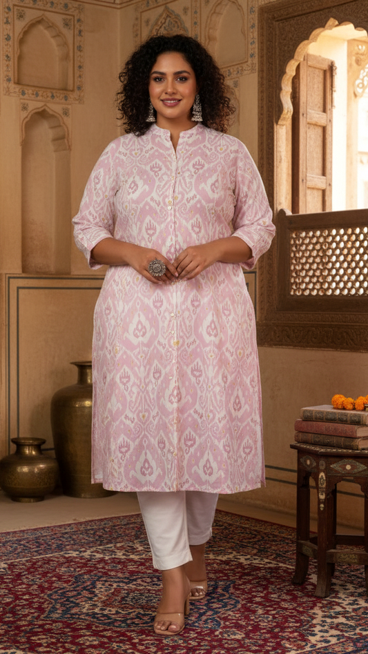 Comfort Fit Plus Size Kurta