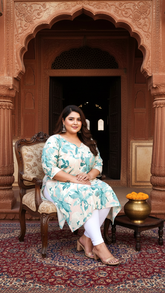 Ethnic Essence Plus Size Kurta