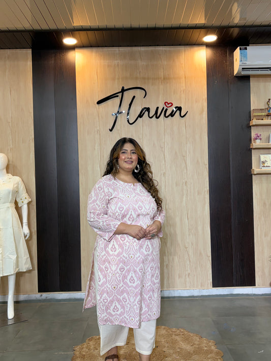 Gulrekha Ikat Print Kurti