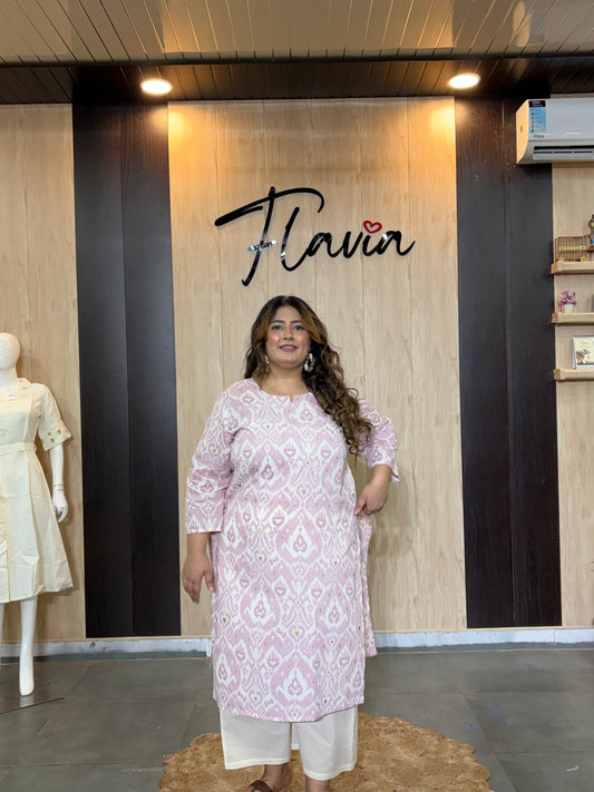 Gulrekha Ikat Print Kurti
