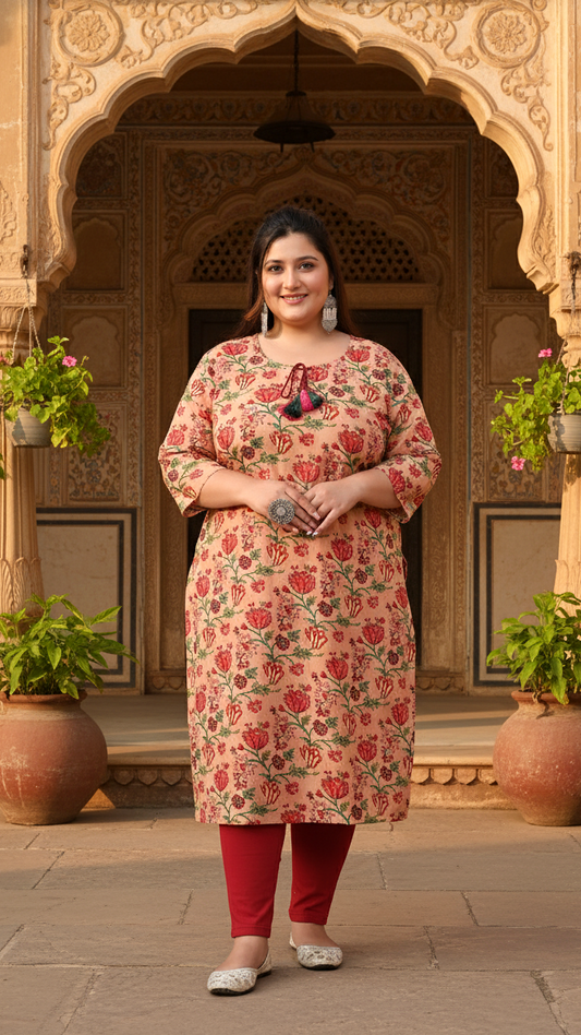 Elegant Plus Size Kurta