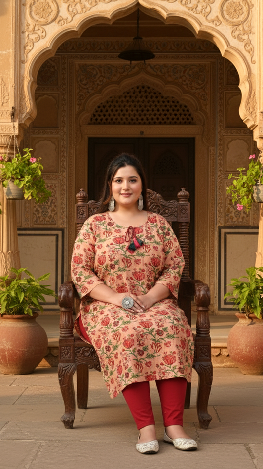 Elegant Plus Size Kurta