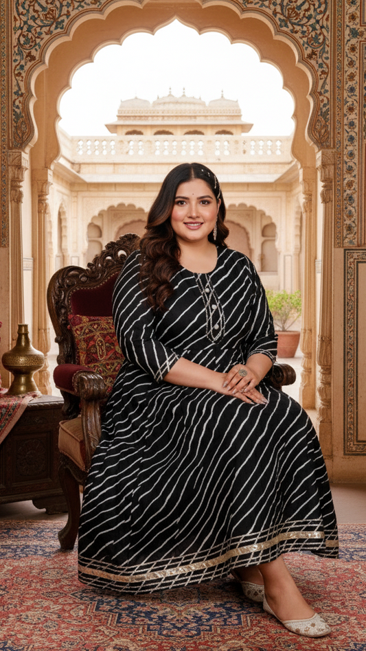 Radiant Shine Plus Size Festive Gown