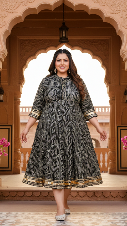 Luxe Flow Plus Size Occasion Gown