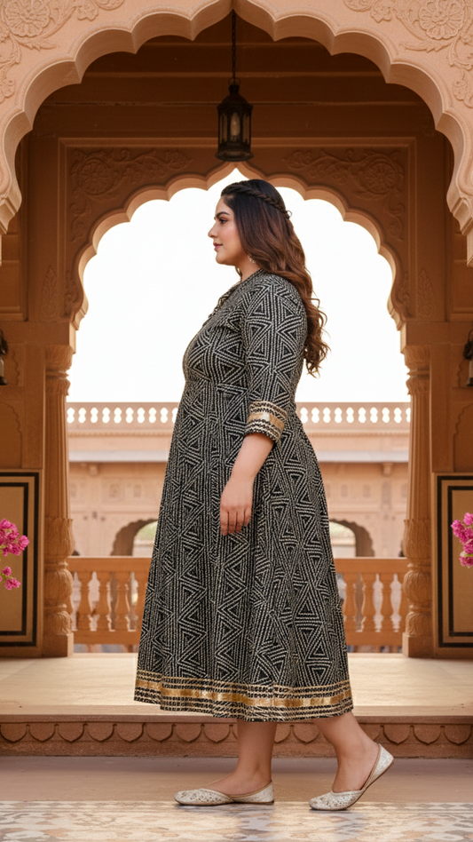 Luxe Flow Plus Size Occasion Gown