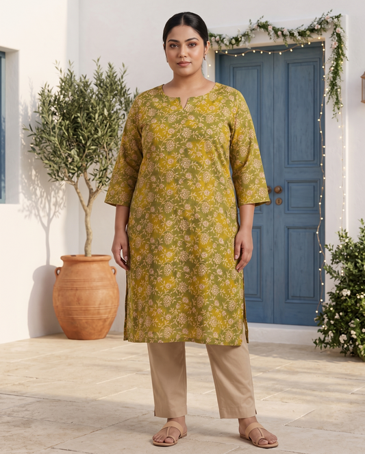Zaitoon Vine Kurti