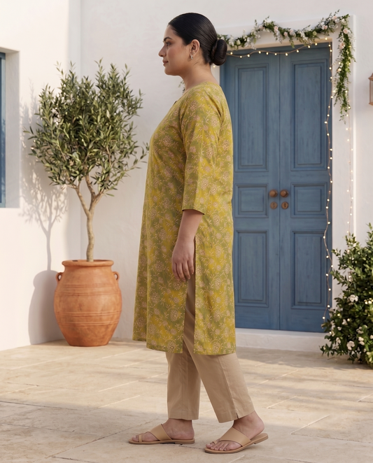 Zaitoon Vine Kurti