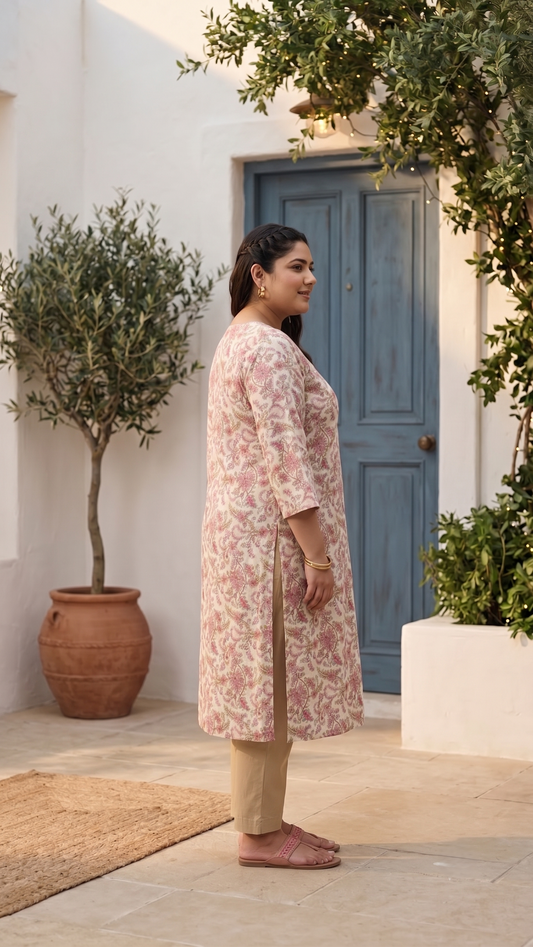 Paheli Floral Kurti