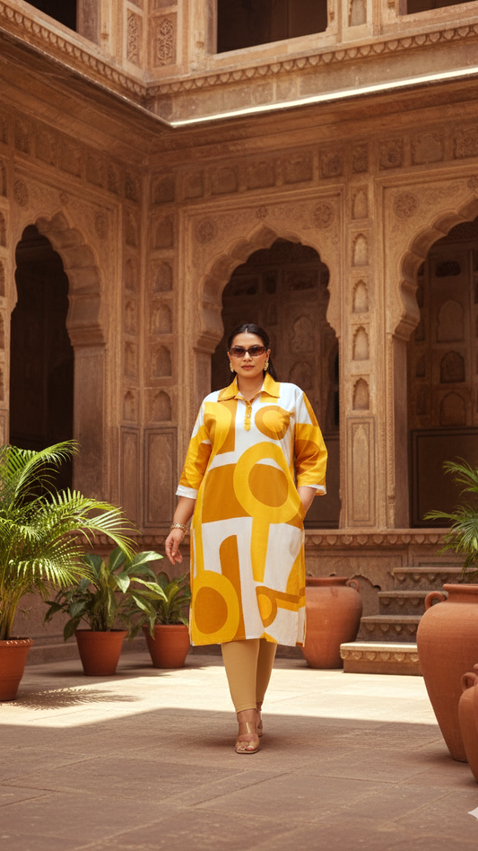 Ethnic Chic Plus Size Kurta