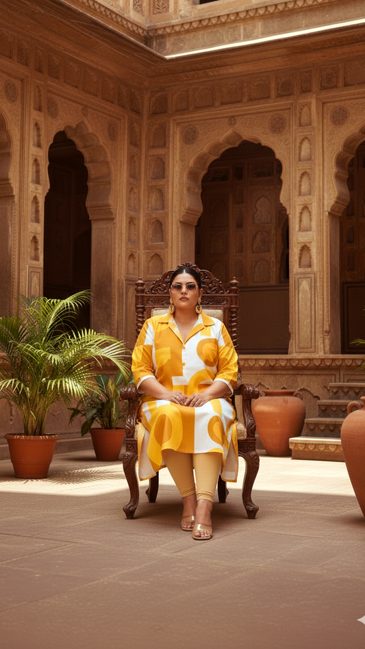Ethnic Chic Plus Size Kurta