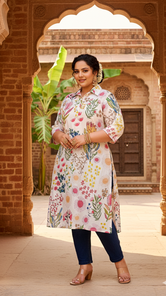 Designer Touch Plus Size Kurta