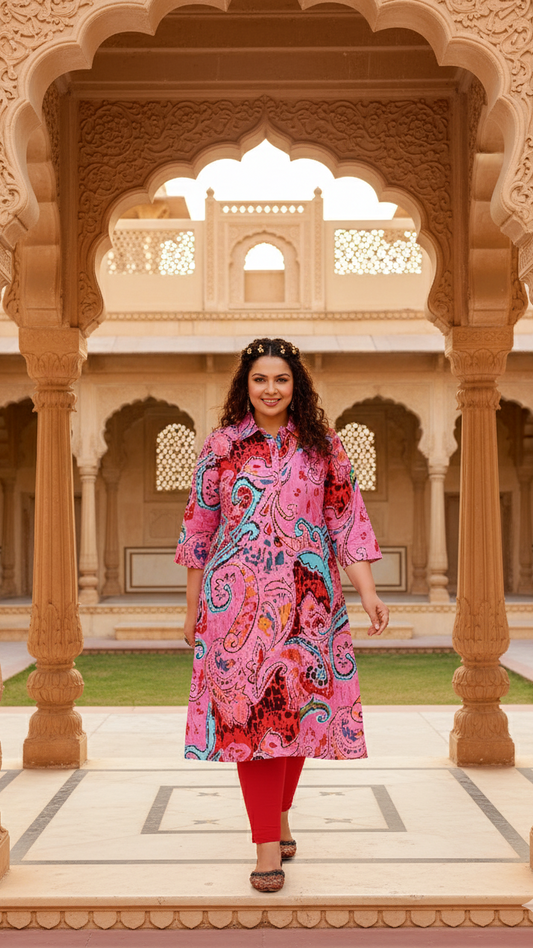 Classic Everyday Plus Size Kurta