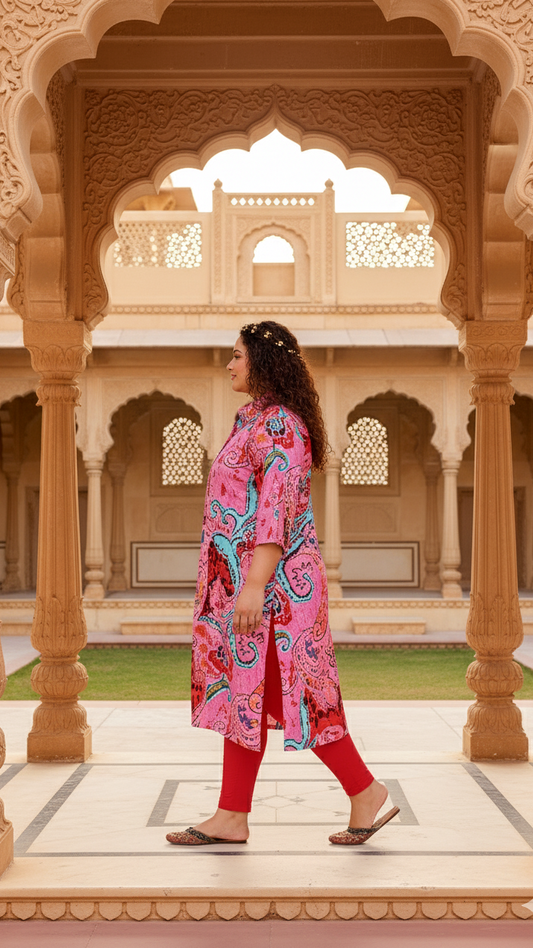 Classic Everyday Plus Size Kurta