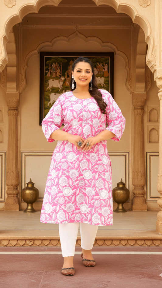 Effortless Look Plus Size Kurta