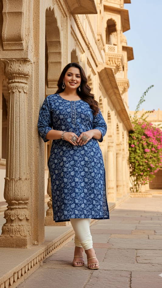 Beautiful Blend Plus Size Kurta