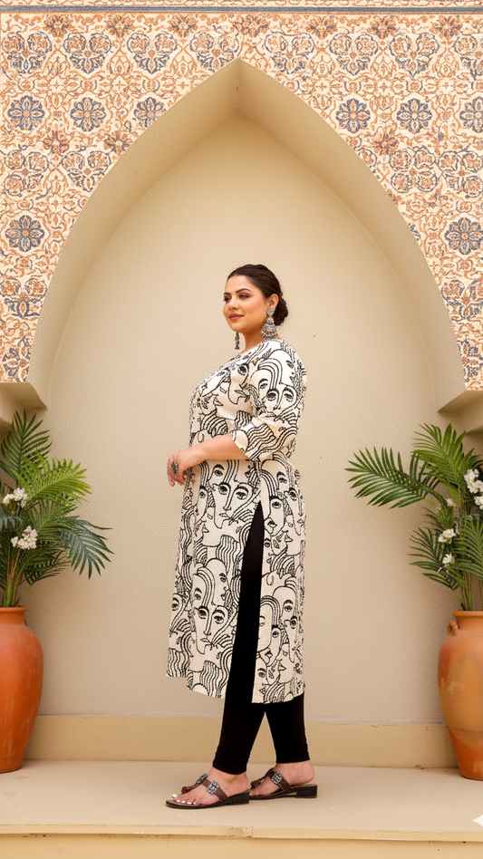 Everyday Comfort Plus Size Kurta