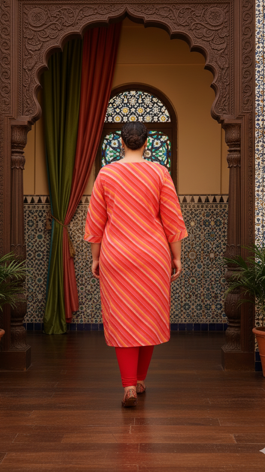 Graceful Glam Plus Size Kurta