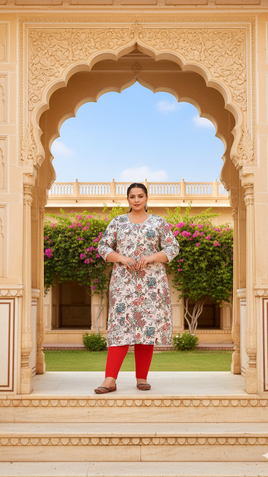 Celebration Wear Plus Size Kurta