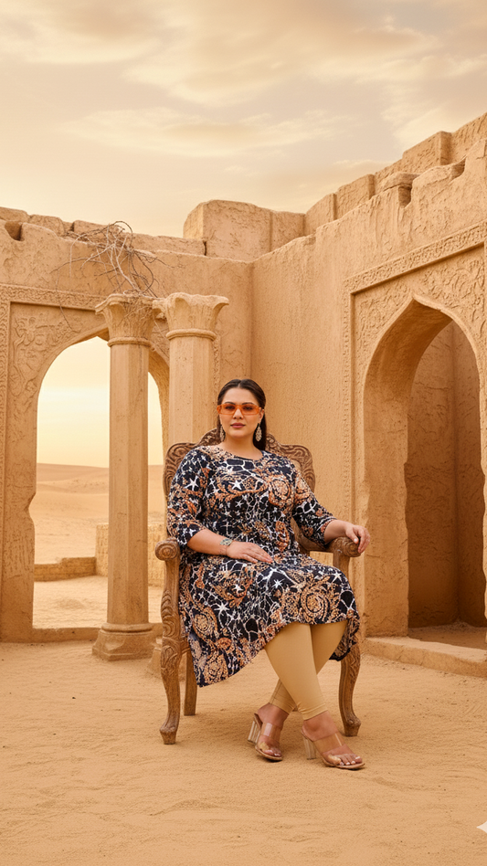 Elegant Everyday Plus Size Kurta