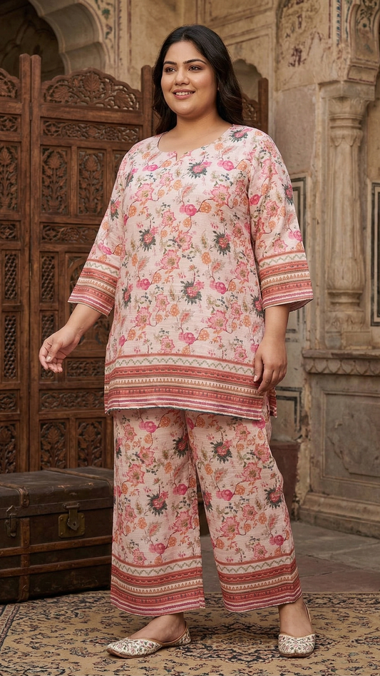 Gulnaar Poetry Lounge Co-ord Set