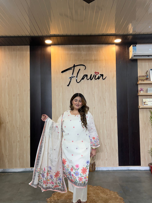 Gulbahar Cotton Kurta Set