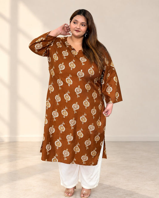 Dastaan Anaar Print Kurti
