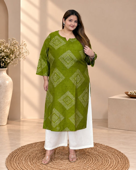 Rangeela Bandhani Kurti