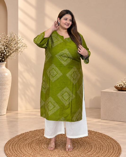 Rangeela Bandhani Kurti
