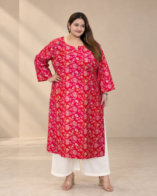 Gulmohar Vine Kurti