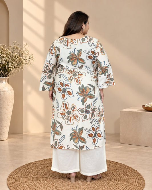 Champakali Floral Kurti